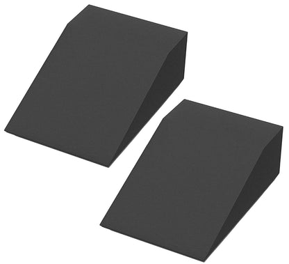 Yoga Foam Wedge Blocks - Pair of Soft Wrist Supports for Enhanced Foot Exercises