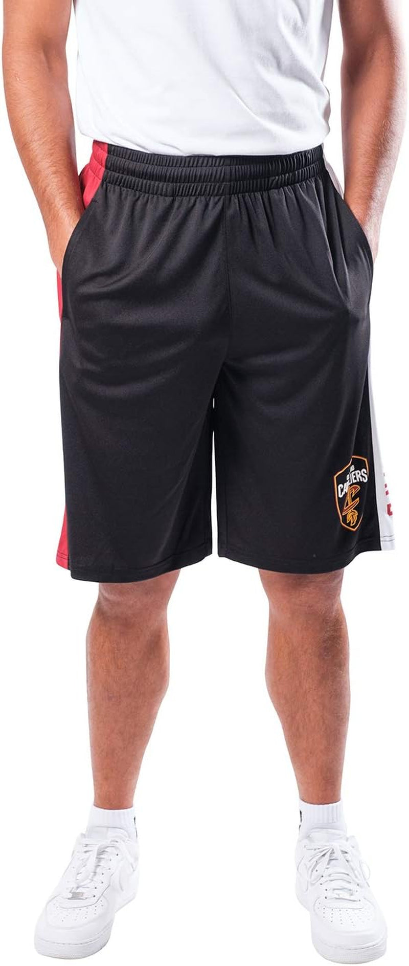 Ultra Game Men'S Unisex NBA Official Super Soft Active Workout Basketball Training Shorts