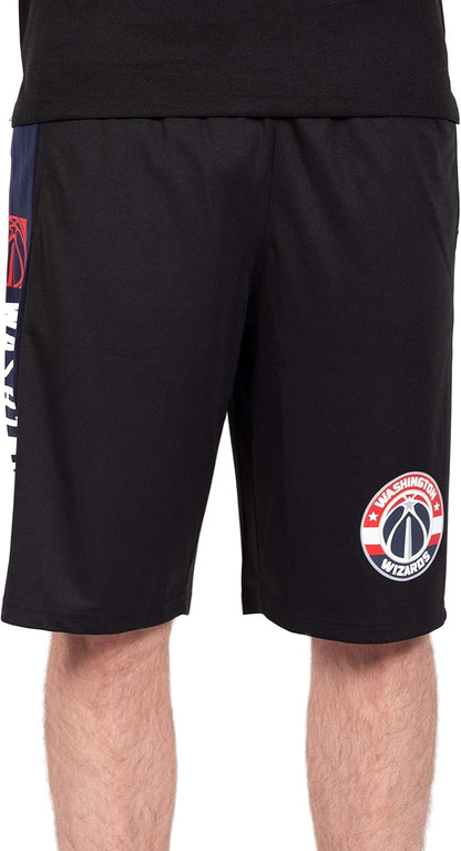 Ultra Game Men'S Unisex NBA Official Super Soft Active Workout Basketball Training Shorts