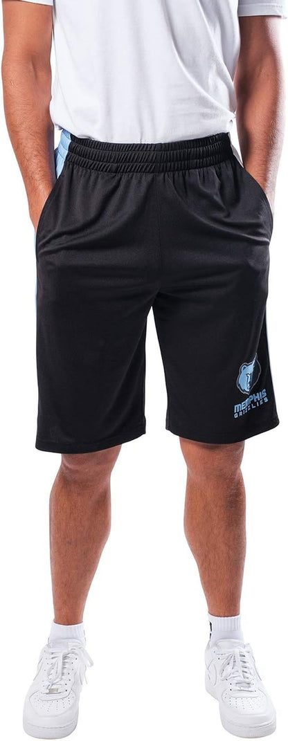 Ultra Game Men'S Unisex NBA Official Super Soft Active Workout Basketball Training Shorts