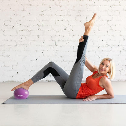 Ultimate Toning Ball - Soft Weighted Medicine Ball for Pilates, Yoga, Fitness & Physical Therapy